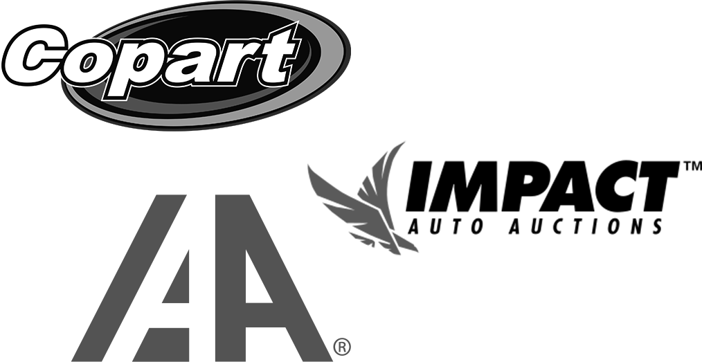 Impact, IAAI, Copart logos